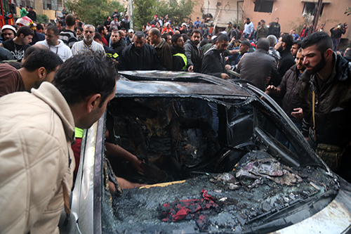 explosion-haret hreik 